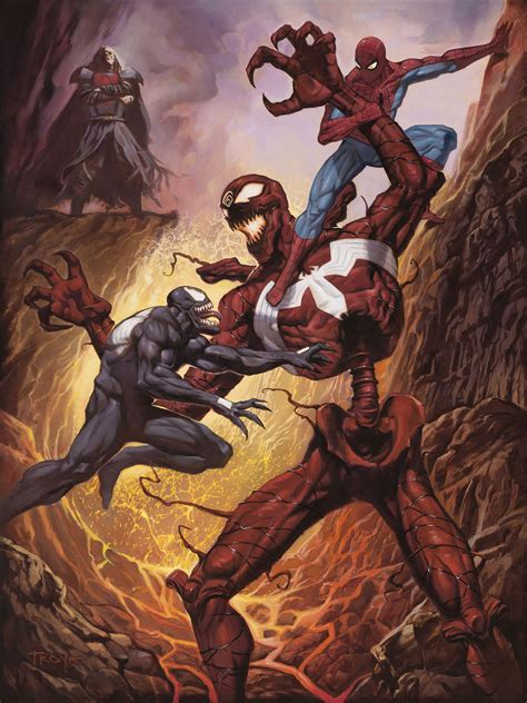 spiderman and venom vs carnage.